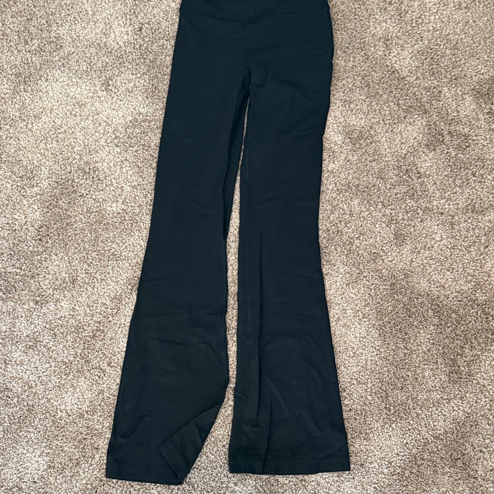 lululemon athletica Black Boot Cut Pants